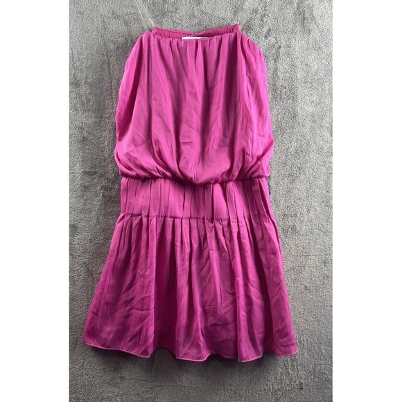 DO+BE Pink Strapless Mini Dress SZ Small Lightweight Lined - Picture 1 of 8